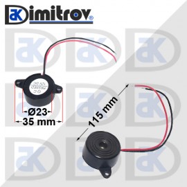 Зумер преобразуване звук 12V 